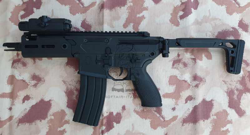 Rattler PDW WE10-2 Style MCX SMG ETU Shooter Mosfet AEG by Well Pro