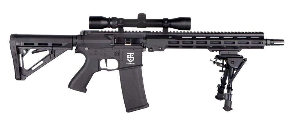 Rossi M4 Sentinel Sniper DMR Upsilon 12" ETU Custom AEG by Rossi Airsoft