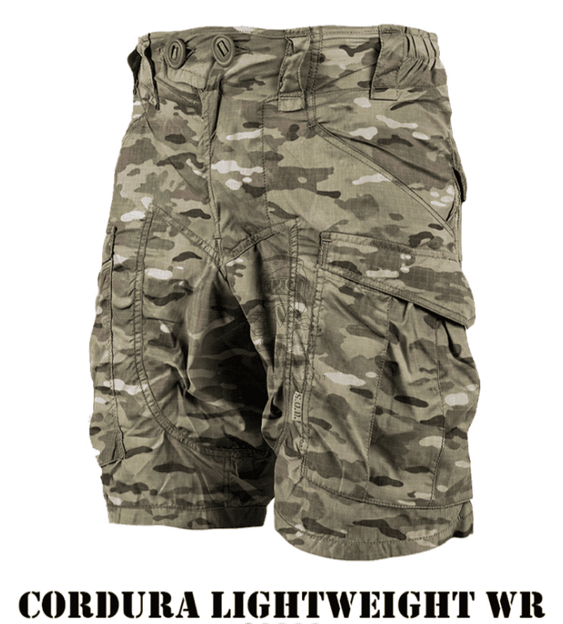 S.O.D. Gear Cordura Light Weight WR 100gr S.P.01 MC Multicam Short Pants by S.O.D. Gear