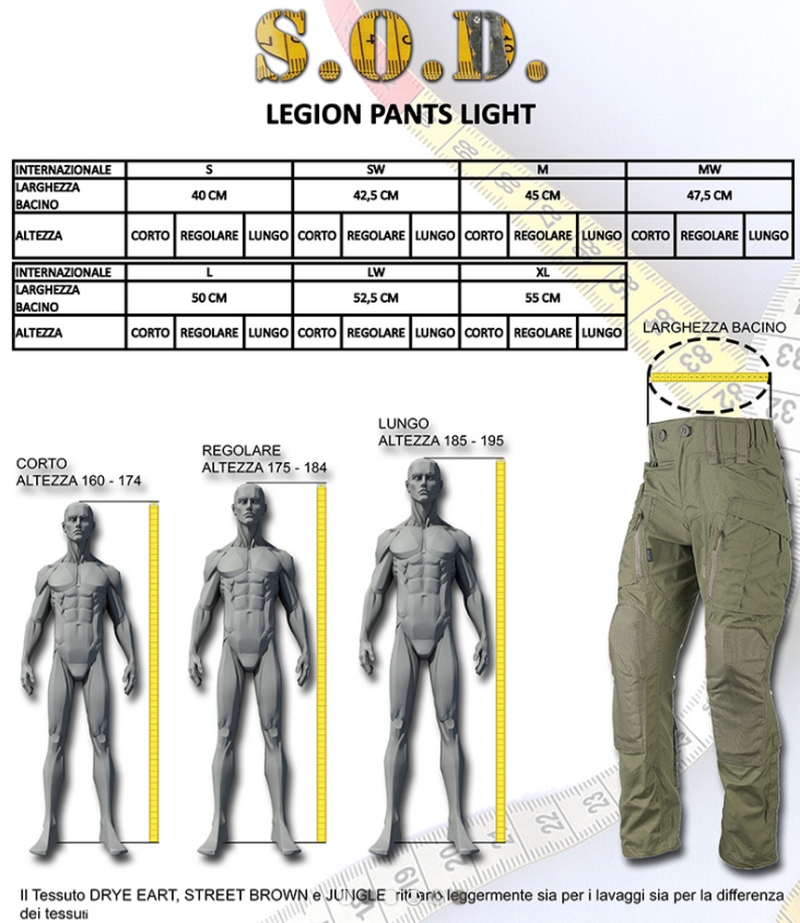 S.O.D. Gear Legion Pants Light Woodland Regular by S.O.D. Gear