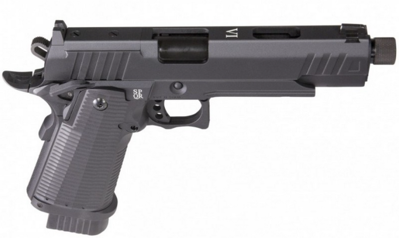 SECUTOR Black Ludus VI Co2 Full Metal Blow Back Pistol by Secutor Arms