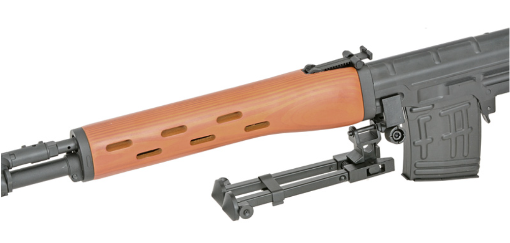 SVD Dragunov Aluminum Bipod - Bipiede Folding Pieghevole ed Estensibile in Alluminio by BattleAxe
