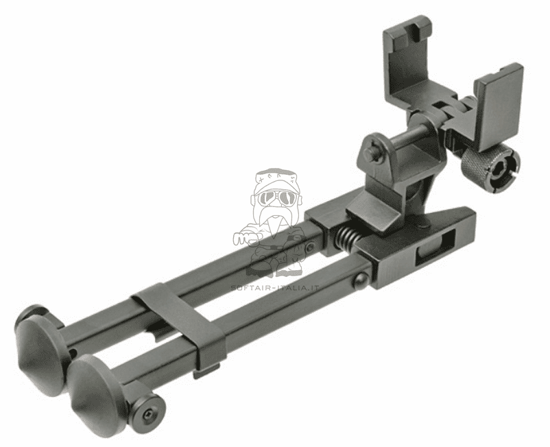 SVD Dragunov Steel Bipod - Bipiede Folding Pieghevole ed Estensibile in Acciaio by BattleAxe