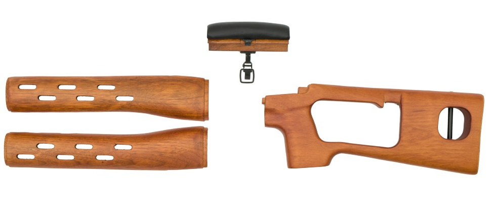 SWD - Dragunov Complete Wood Set Kit in Legno by Snow Wolf