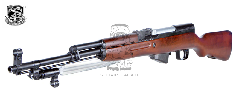 S&T SKS-45 G3 ECU Unit Full Wood & Metal 1 Joule Version AEG by S&T