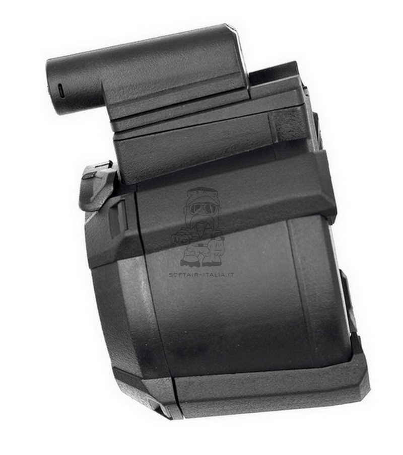 Shotgun 1300bb Drum Electric Sound Control Magazine Caricatore Elettrico per Fucili a Pompa by BATTLEAXE