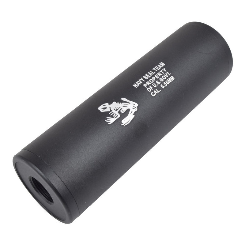 Silenziatore - Suppressor Navy Seals Team Universale Double Thread 110 x 35mm. by Cyma