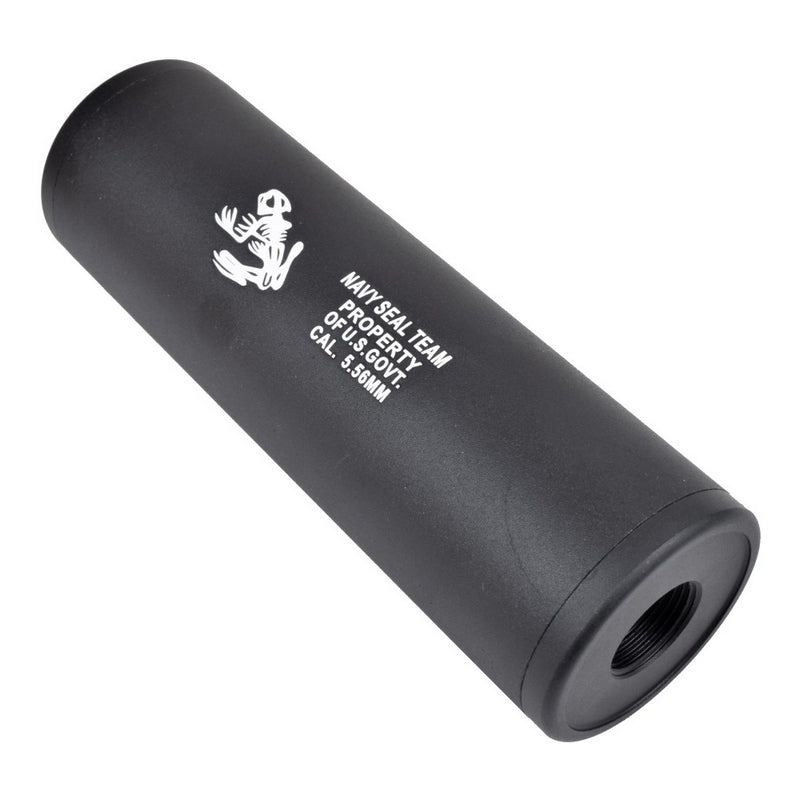 Silenziatore - Suppressor Navy Seals Team Universale Double Thread 110 x 35mm. by Cyma