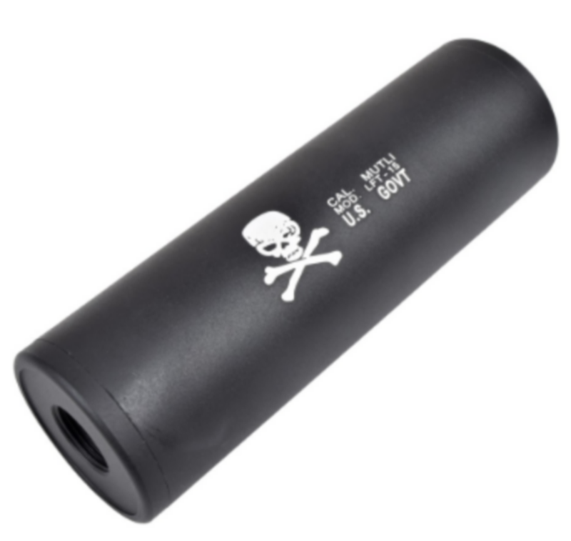 Silenziatore - Suppressor U.S. GOVT Universale Double Thread 110 x 35mm. by Cyma