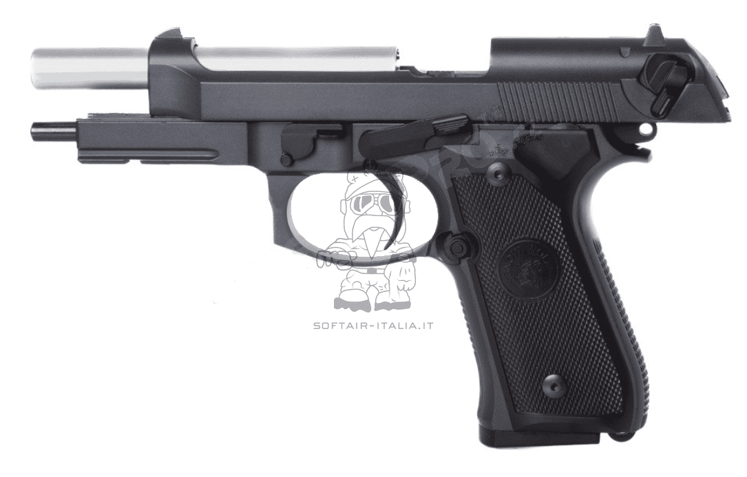Snow Wolf® M96A1 Full Metal GBB Chrome Barrel Canna Cromata by Snow Wolf®