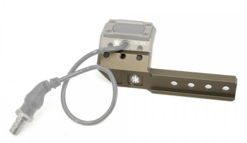 Sotac Gear UNT Style Fusion Light Wing Adapter DE Dark Earth For Weapon Light Flashlight Modlite Modbutton by Sotac Gear