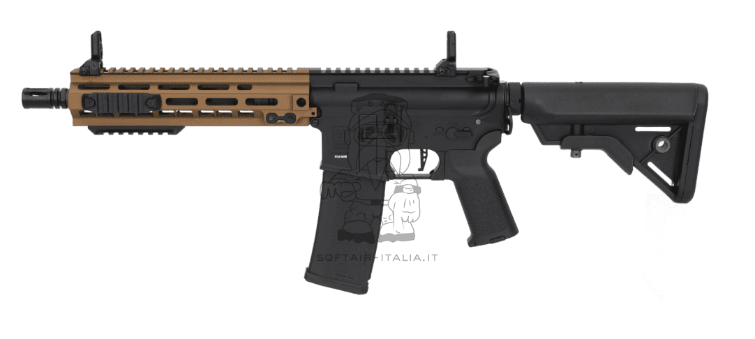 Specna Arms BLDC™ M4 - AR15 SA-P29™ Prime 10.5inch Æther™ Chaos Bronze Crane Stock by Specna Arms