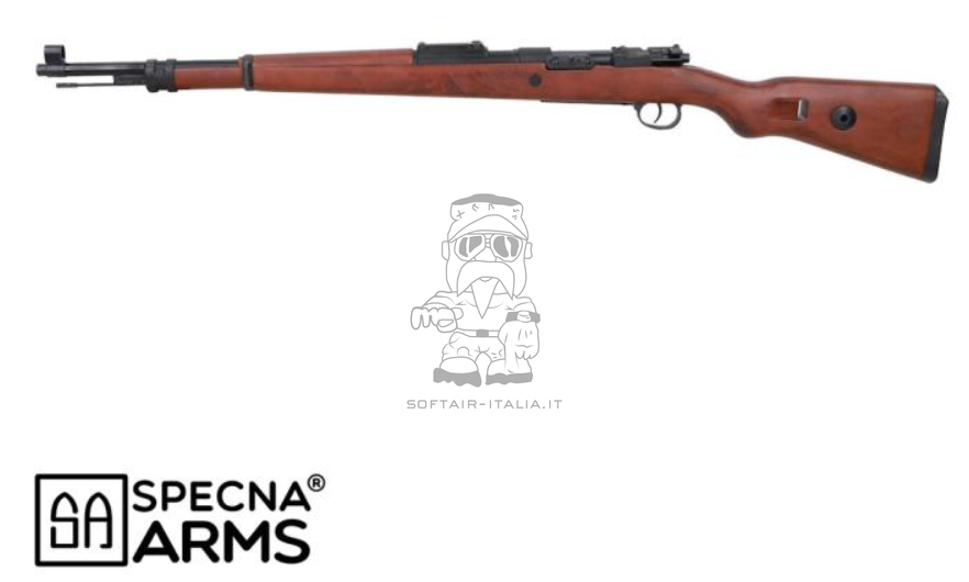 Specna Arms K98 -KAR98K Mauser Spring Bolt Action Karabiner BYF 43 Full Wood & Metal Non Ejecting Cartridges by S&T Armament > Specna Arms RETRO