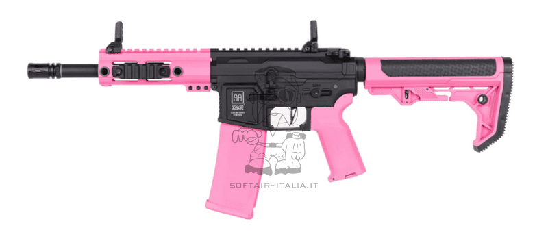 Specna Arms Pink SA-F04-RL Flex™ Gen.2 BLDC™ Brushless Motor HAL ETU™ Light Ops Stock by Specna Arms