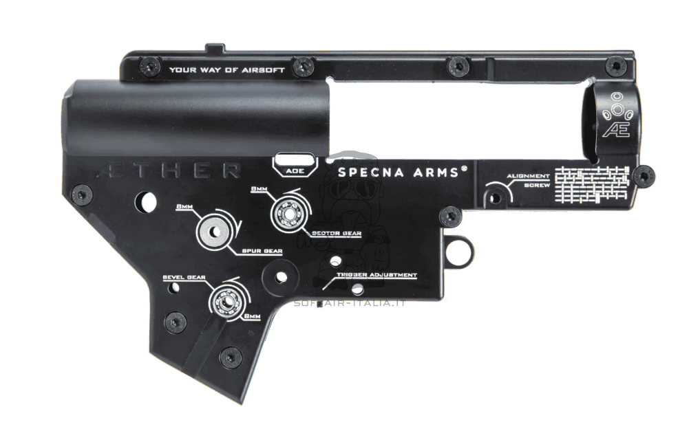 Specna Arms Ather™ Prime™ V2 GearBox with J-Cage 8mm Ball Bearings by Specna Arms