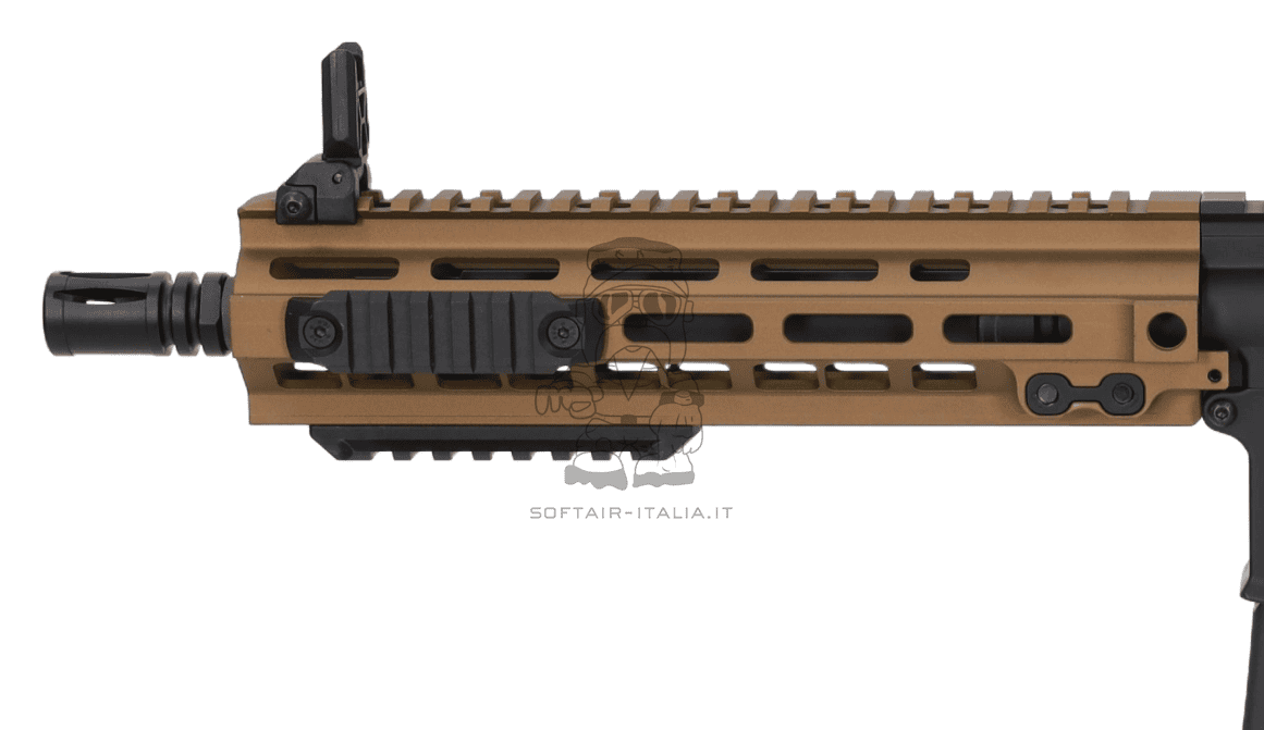 Specna Arms BLDC™ M4 - AR15 SA-P29™ Prime 10.5inch Æther™ Chaos Bronze Crane Stock by Specna Arms