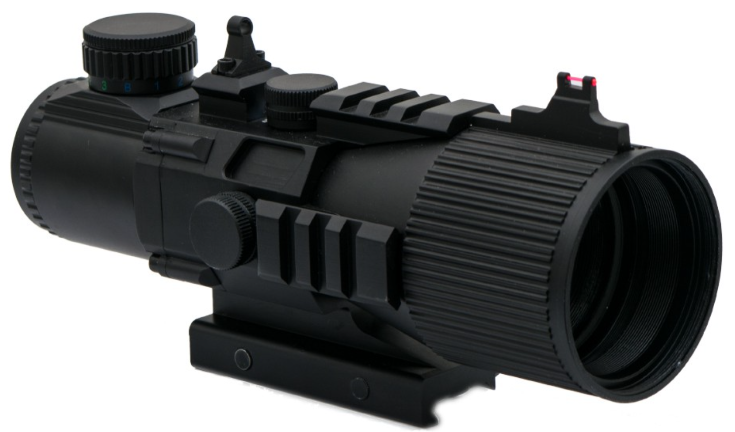 Tactical Scope 5 x 50 Acog Type Shock - Dust & Fog Proof Ottica Fissa 5x by Js Tactical