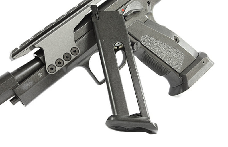 Tanfoglio Gold Custom Type ? Co2 CZ75 Competition IPSC Full Metal Airsoft Pistol Based on Primordial Airsoft Tanfoglio by KWC