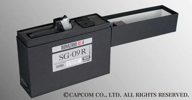 Tokyo Marui Biohazard "Kendo" RE:4 SG-09R Silver Ghost USP GBB Gas Blow Back by Tokyo Marui