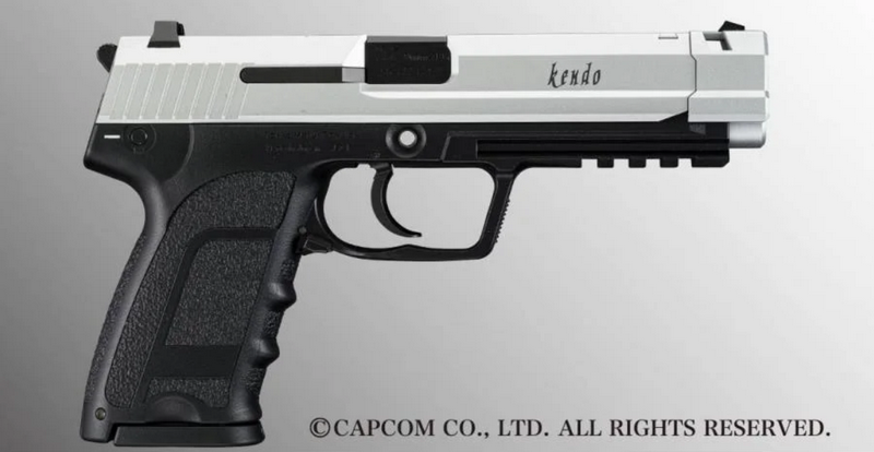 Tokyo Marui Biohazard "Kendo" RE:4 SG-09R Silver Ghost USP GBB Gas Blow Back by Tokyo Marui