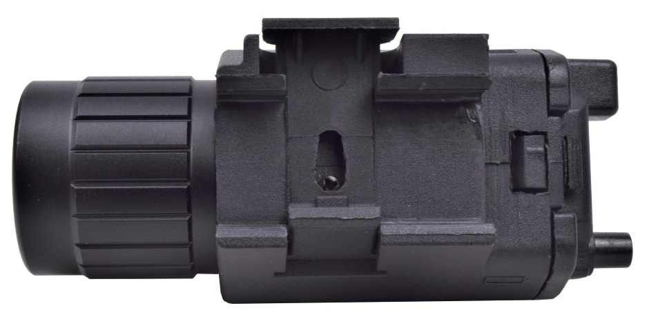 Torcia Pistola - RIS 150 Lumen con Laser e Comando Remoto Aggancio-Sgancio Rapido by DBoys