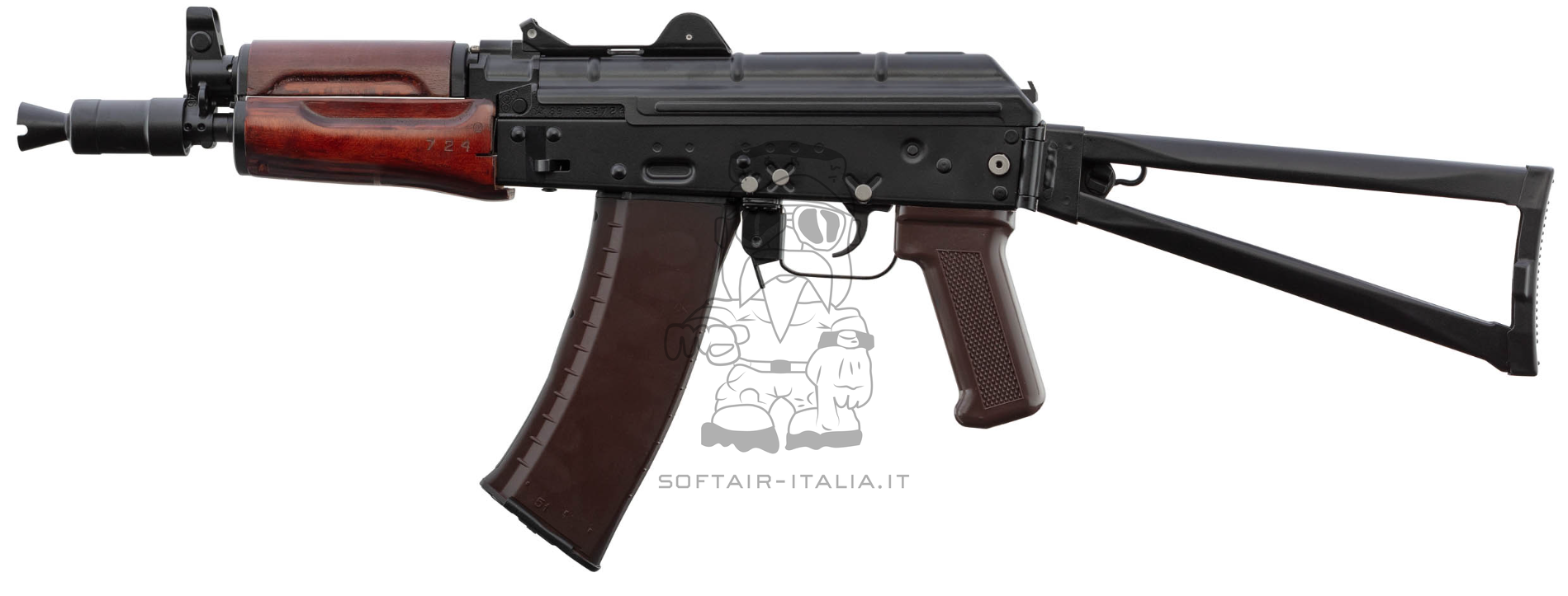 VFC AKS 74U Full Wood & Metal Steel Body GBBR Original Replica Bag by VFC
