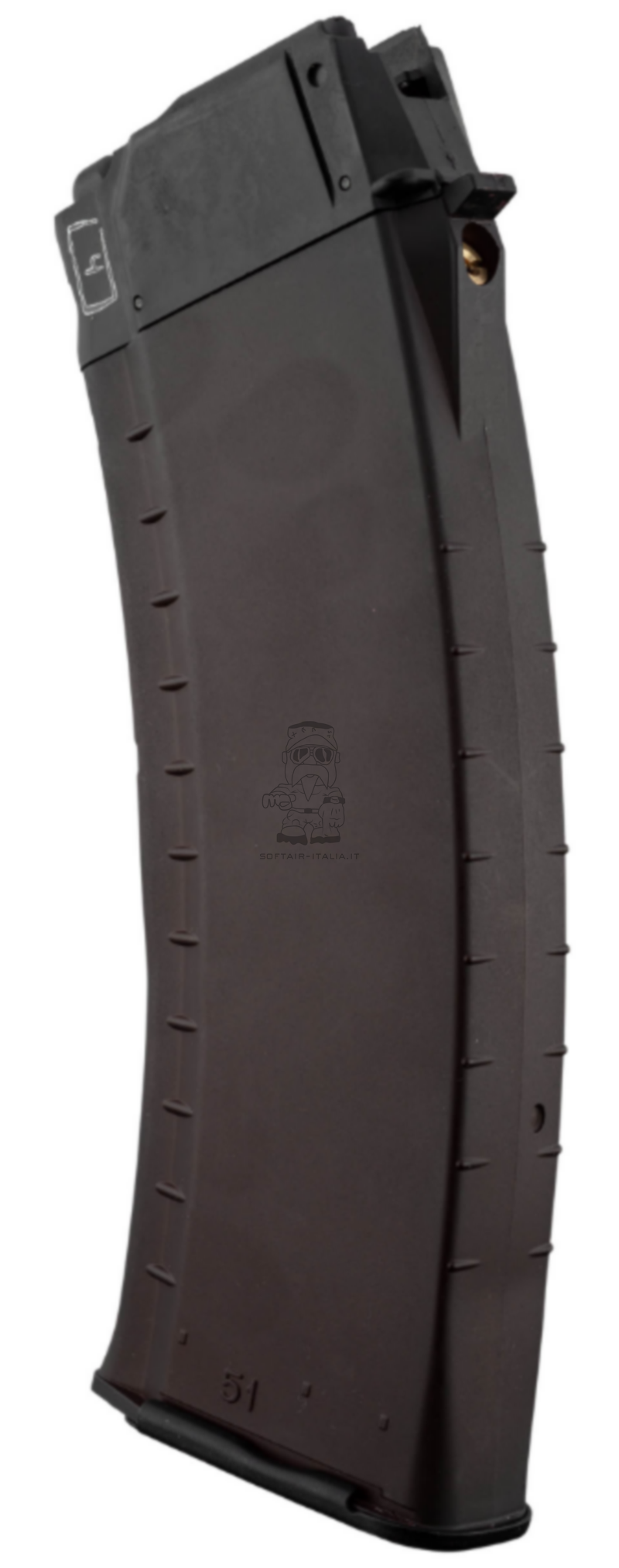 VFC AKS-74U - AK74M GBBR PLUM cal. 5.45mm 42bb Gas Magazine Color Prugna by VFC