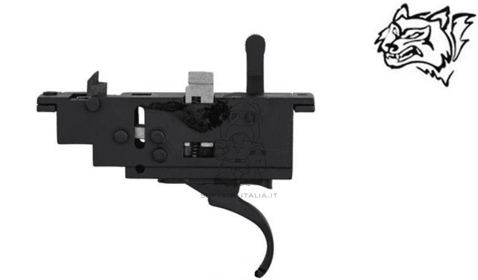 VSR-10 Trigger Unit Grilletto e Gruppo di Scatto in Metallo by Snow Wolf