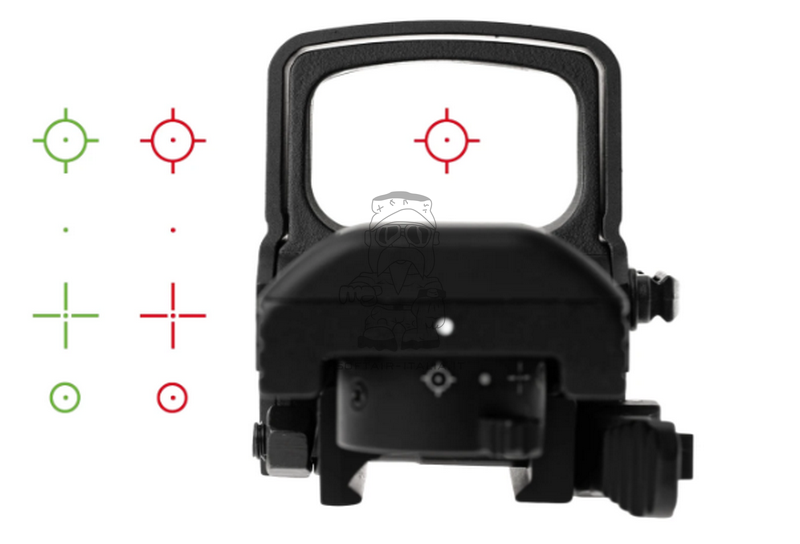 VictOptics SRD 1 x 23 x 33 Four Reticle Red Dot Sight by VictOptics