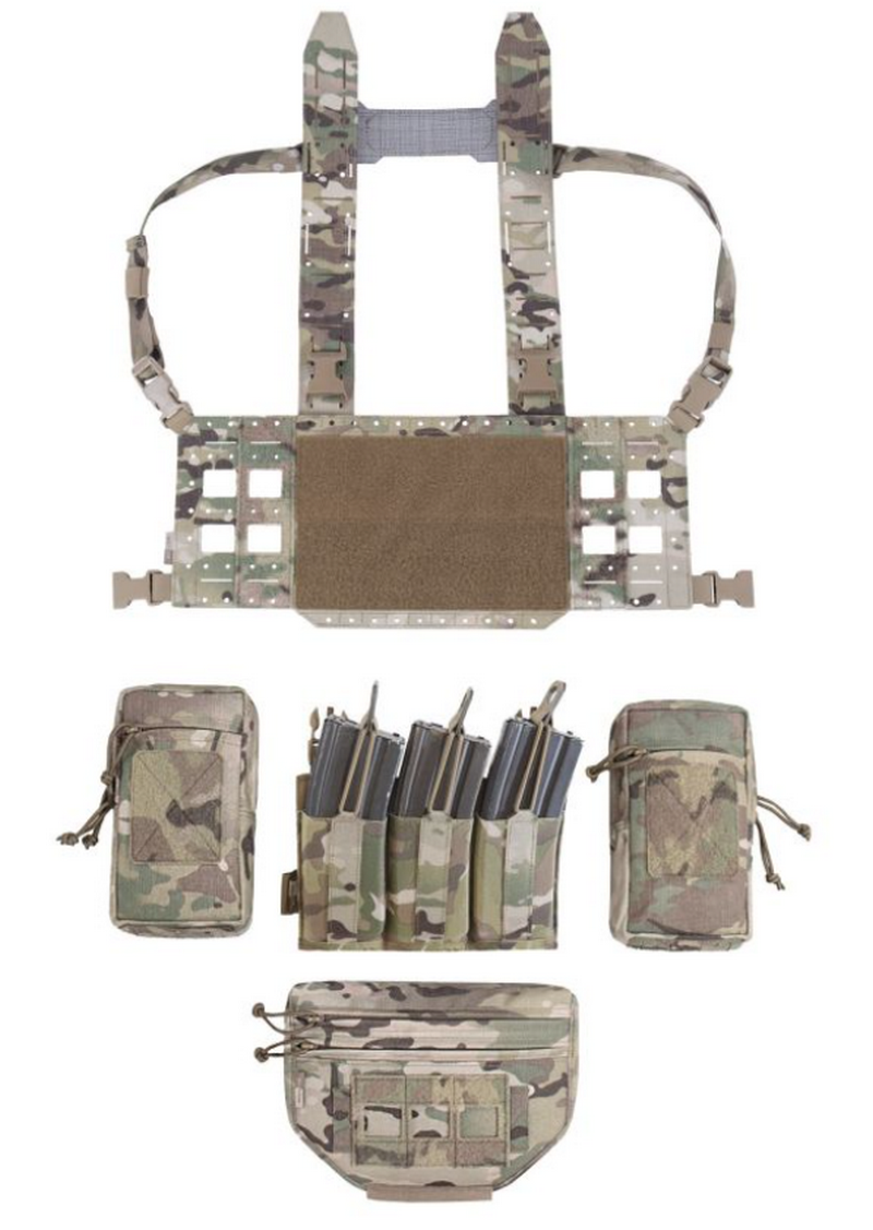 Warrior Assault Systems® MCR Raider Chest Rig X-Harness TB5 LPE by Warrior Assault Systems®