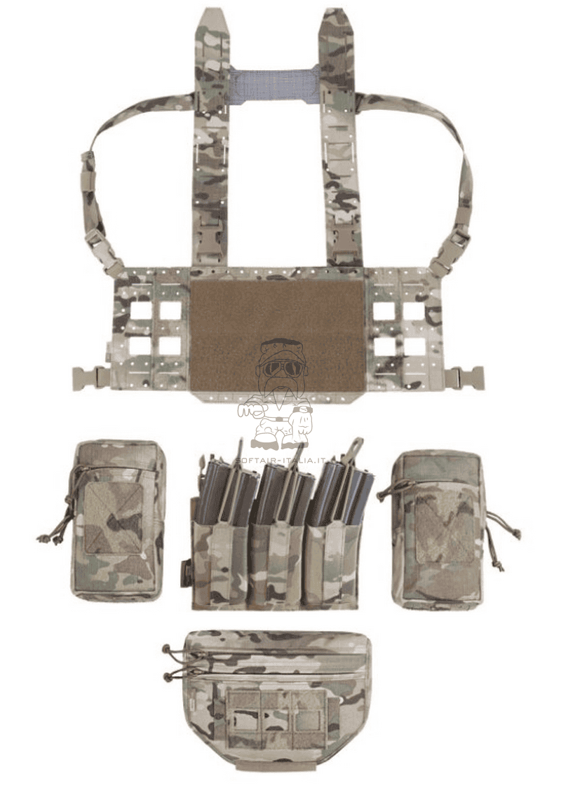 Warrior Assault Systems® MCR Raider Chest Rig X-Harness TB5 LPE by Warrior Assault Systems®