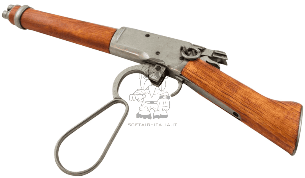 Winchester Mare's Leg M1892 Full Wood & Metal Kever Action Replica Inerte by Denix