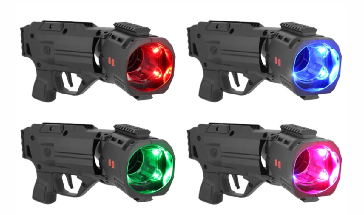 AceTech Volcano Tracer 40mm. Grenade Launcher with RGB Color Flame Effect & Built-In Rechargeable Tracer Unit by AceTech