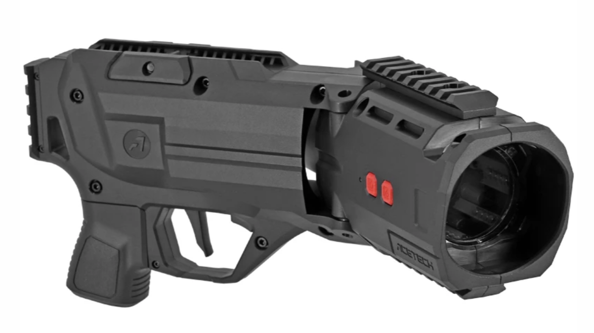 AceTech Volcano Tracer 40mm. Grenade Launcher with RGB Color Flame Effect & Built-In Rechargeable Tracer Unit by AceTech