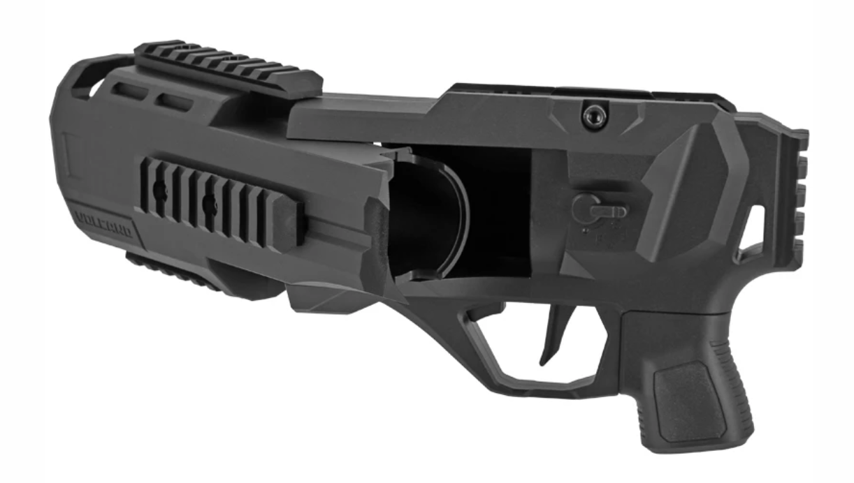 AceTech Volcano Tracer 40mm. Grenade Launcher with RGB Color Flame Effect & Built-In Rechargeable Tracer Unit by AceTech