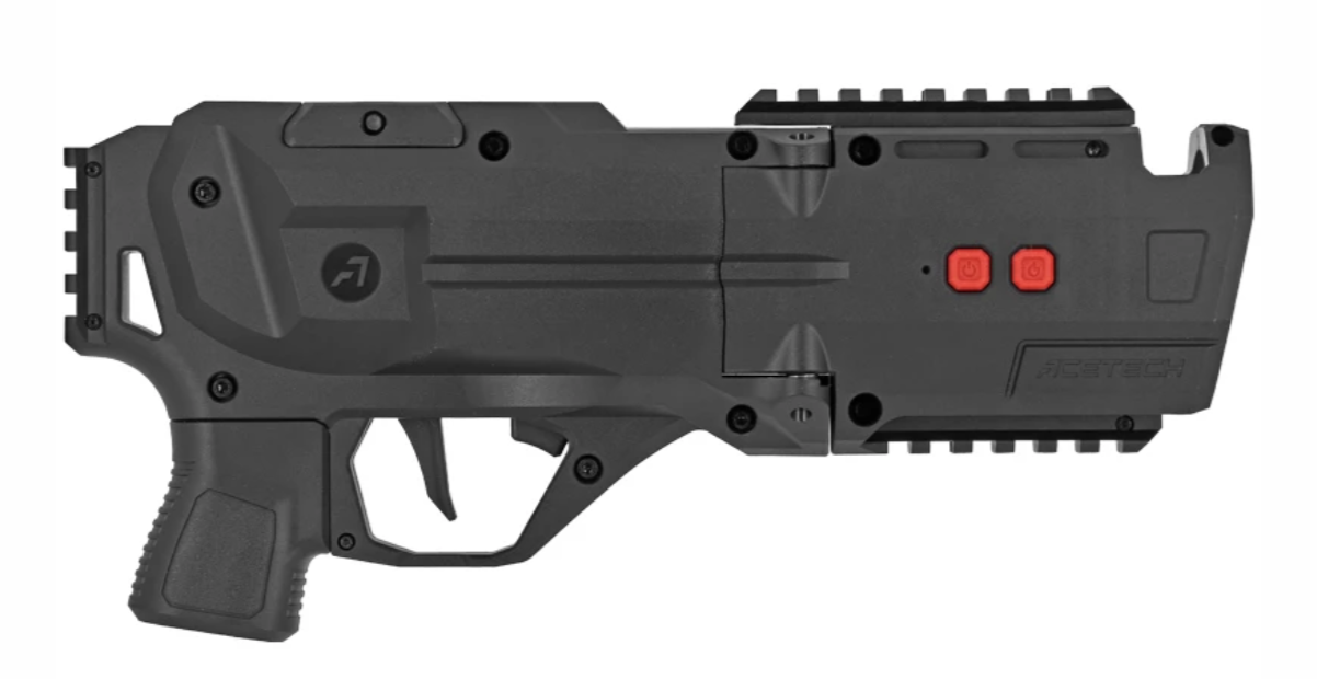 AceTech Volcano Tracer 40mm. Grenade Launcher with RGB Color Flame Effect & Built-In Rechargeable Tracer Unit by AceTech