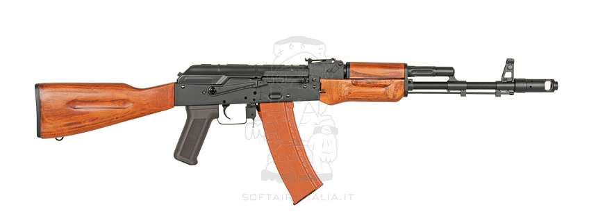 AK74 Full Steel Wood & Metal AEG by Cyma