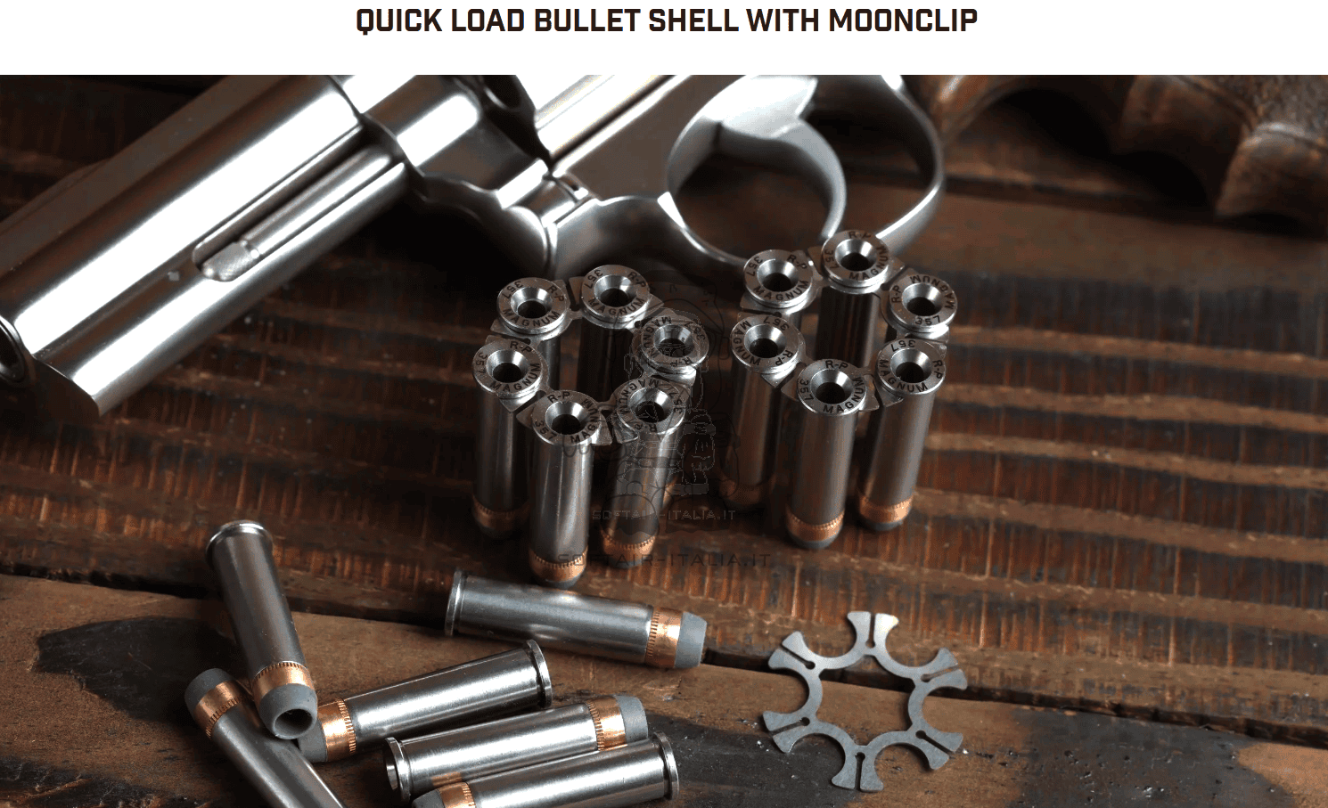 Ares Revolver S&W Wood Grips & Metal Co2 Model 686 2inch Silver - Chrome Version by Ares