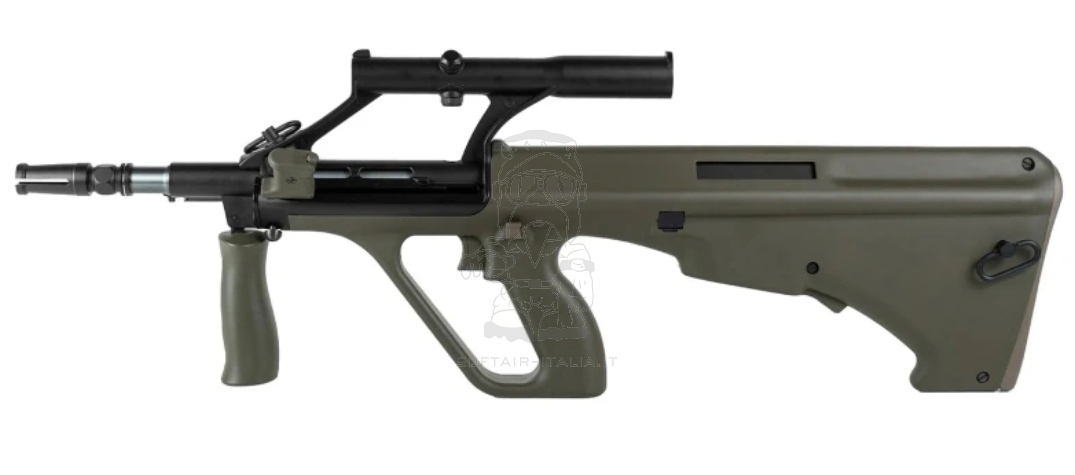 AUG A1 SSR77 Long & Shorty OD ETU Miltary Version 11,1v Li-Po Ready by Novritsch