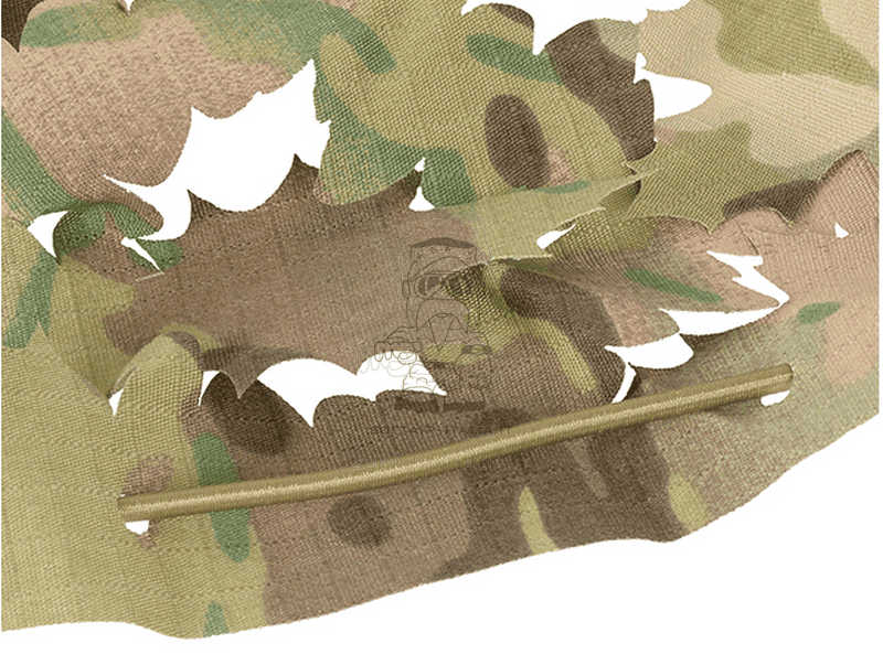 BackPack Camo Cover 3D Laser Cut 20 > 40L MC Multicamo Black by 8Fields