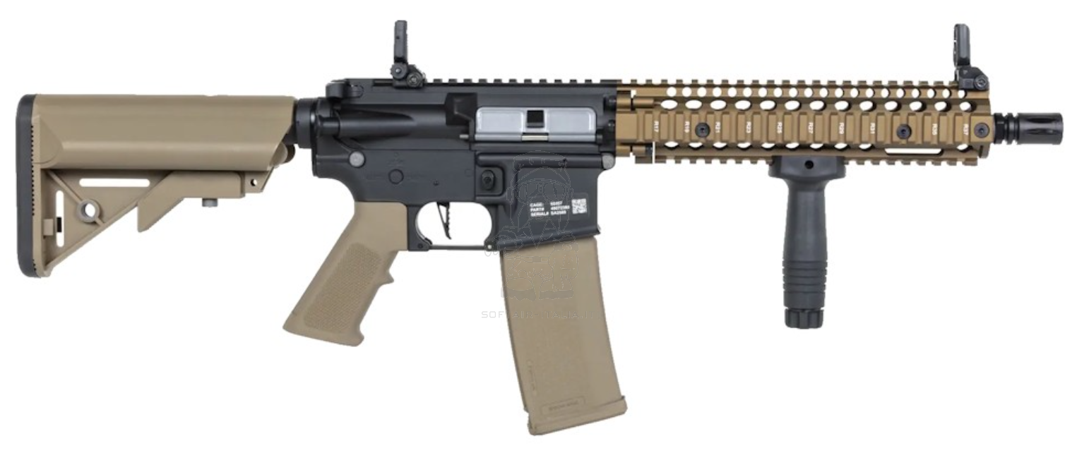 Daniel Defense® MK18 SA-C19 CORE™ Hal ETU GEN.2 Dual Tone & Chaos Bronze Hand Guard AEG by Specna Arms