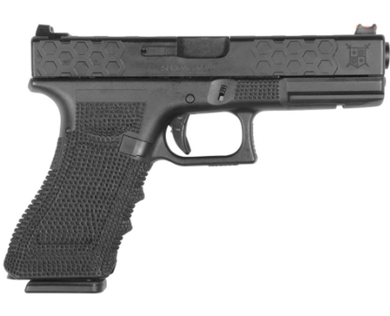 Delta Armory G17 Type P17 Mod P03 Metal Slide GBB Gas Blow Back Airsoft Pistol by Delta Armory