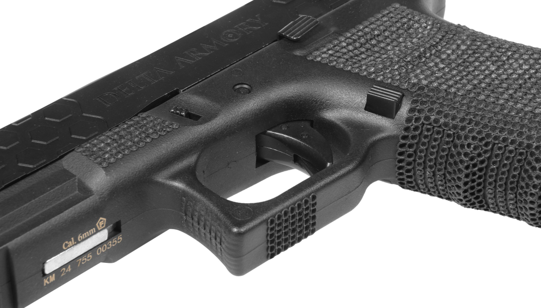 Delta Armory G17 Type P17 Mod P03 Metal Slide GBB Gas Blow Back Airsoft Pistol by Delta Armory