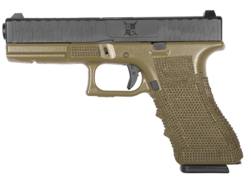 Delta Armory G17 Type P17 Mod P05 OD Olive Drab Metal Slide GBB Gas Blow Back Airsoft Pistolby Delta Armory