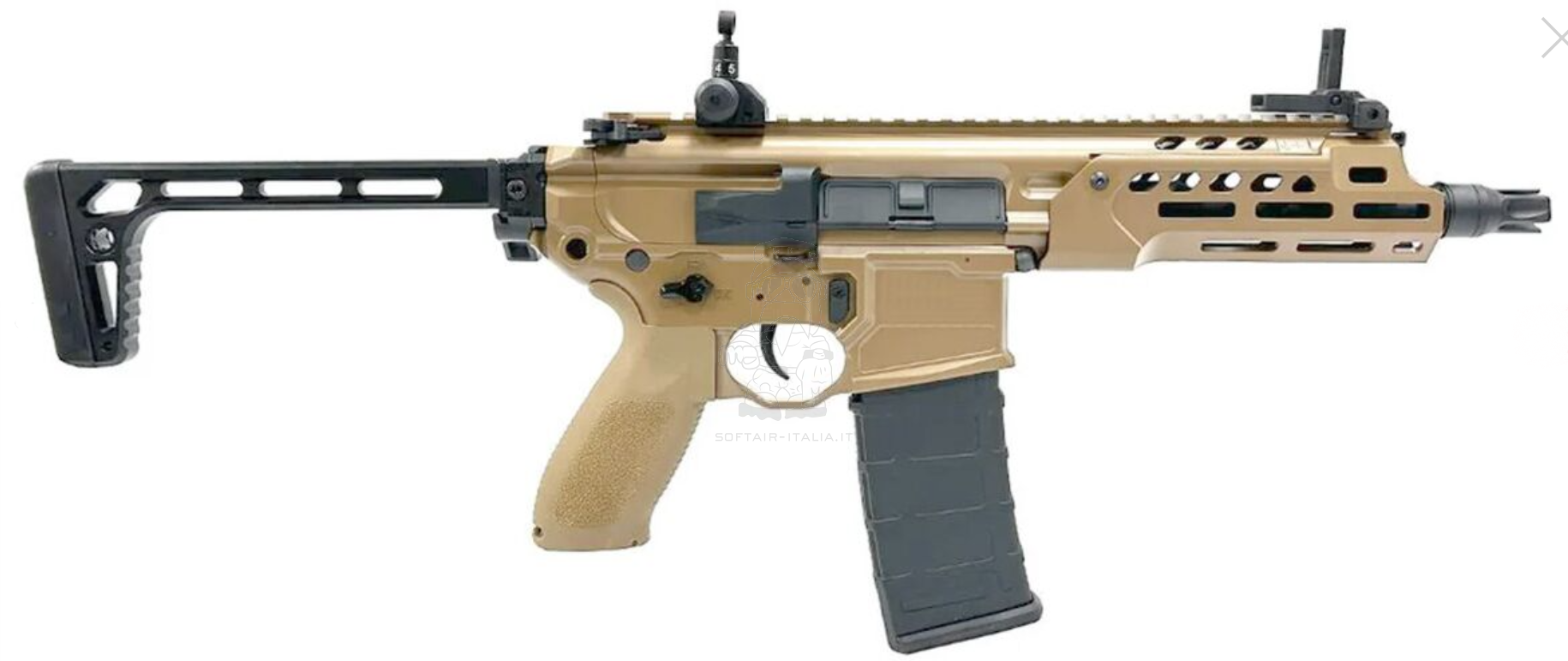 E&C MCX 6.5inch RATTLER Type ETU AEG FDE Flat Dark Earth Version by E&C