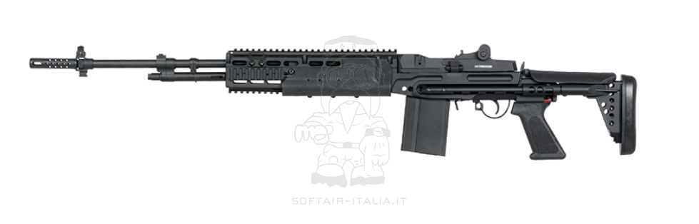 EBR M14 Aluminum Frame AEG by Jing Gong