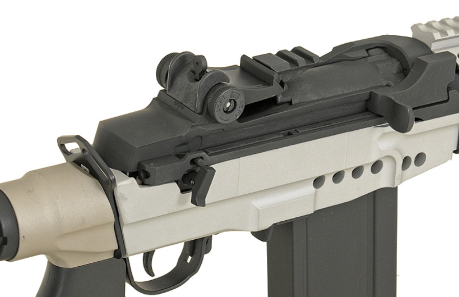 EBR M14 Shorty Chrome - Silver Version AEG by Cyma