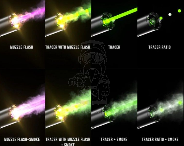 Eshooter Chrono Tracer Blue Tooth BT Flare Smoky Cronograph USB Rechargeable by Eshooter