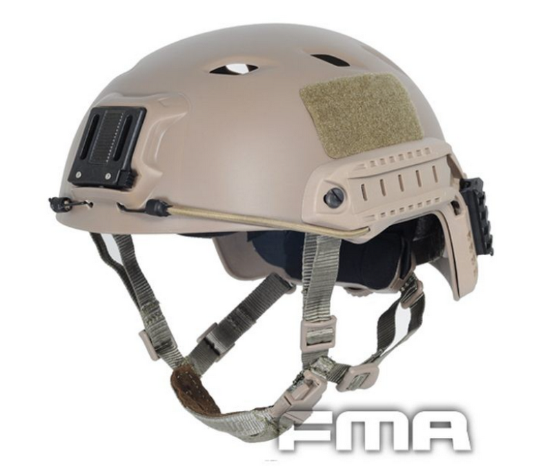 Fast Base Jump Ach Helmet Elmetto Desert Tan by FMA