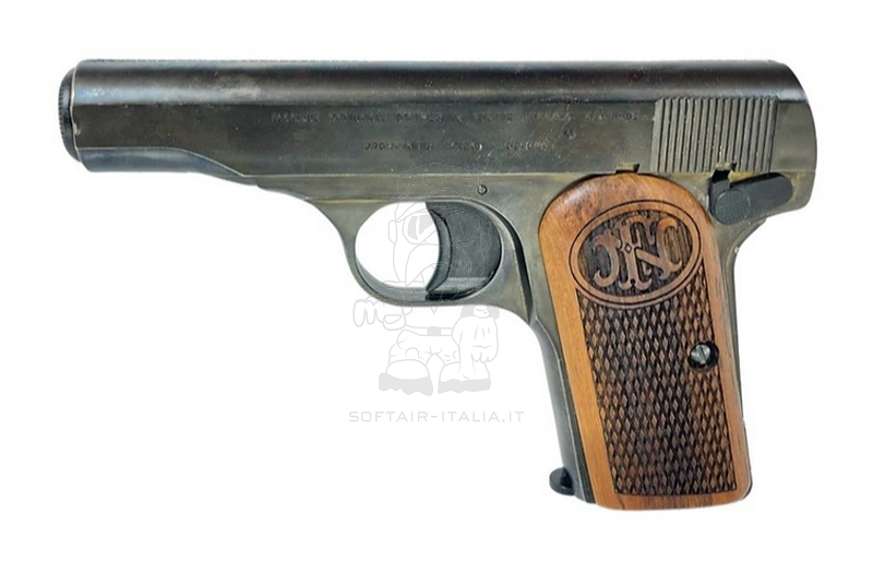 FN Modèle Mle 1910 Browning NBB Non Blow Back Gas Pistol w. Kimpoi Real Wood Grip Custom by Marushin
